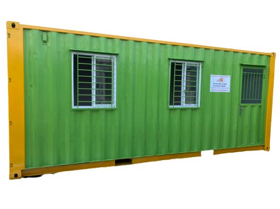 Container văn phòng 20 feet (có toilet) - Container Thahoco - Công Ty TNHH Kỹ Thuật Dịch Vụ Thahoco